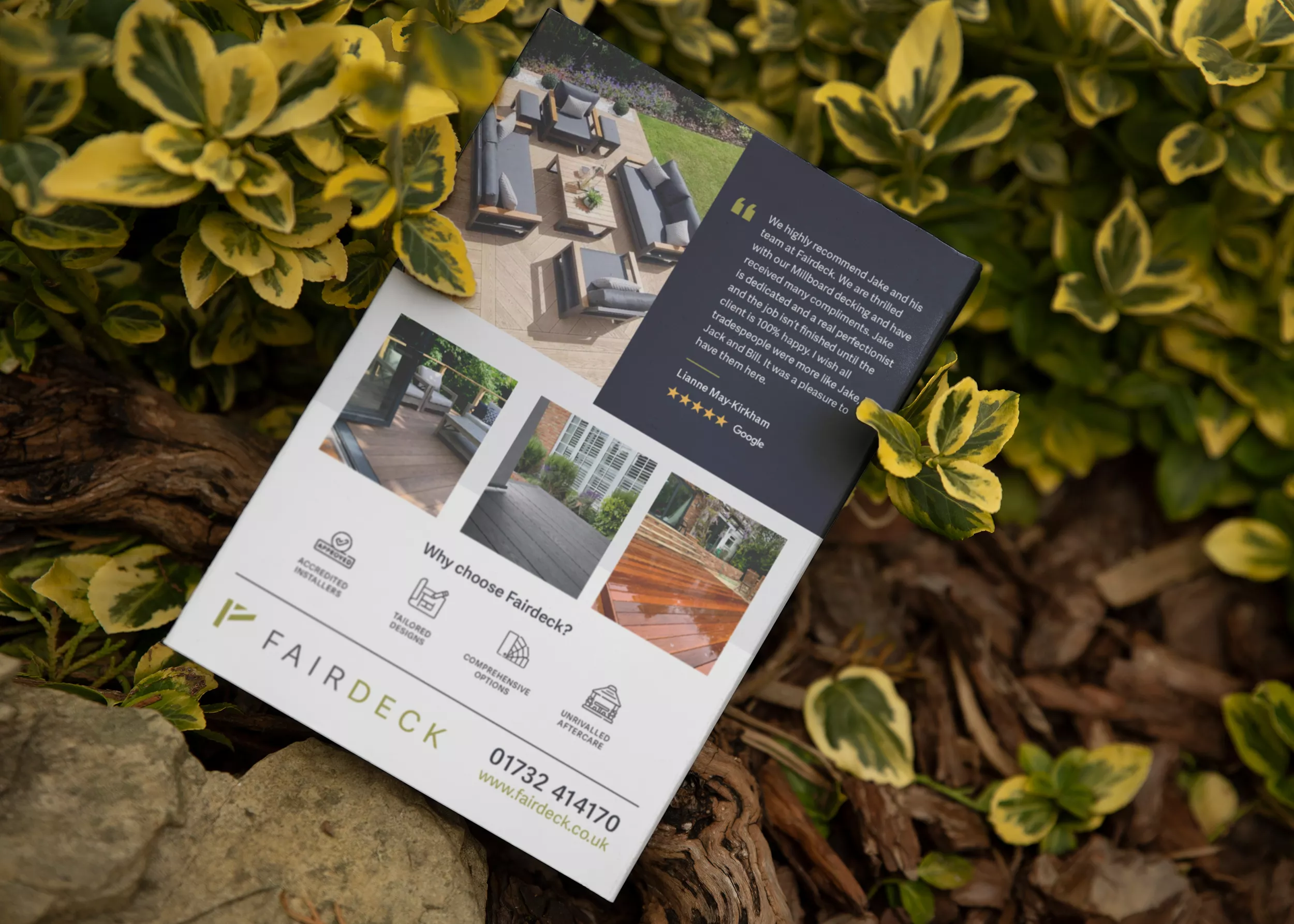 decking flyer design